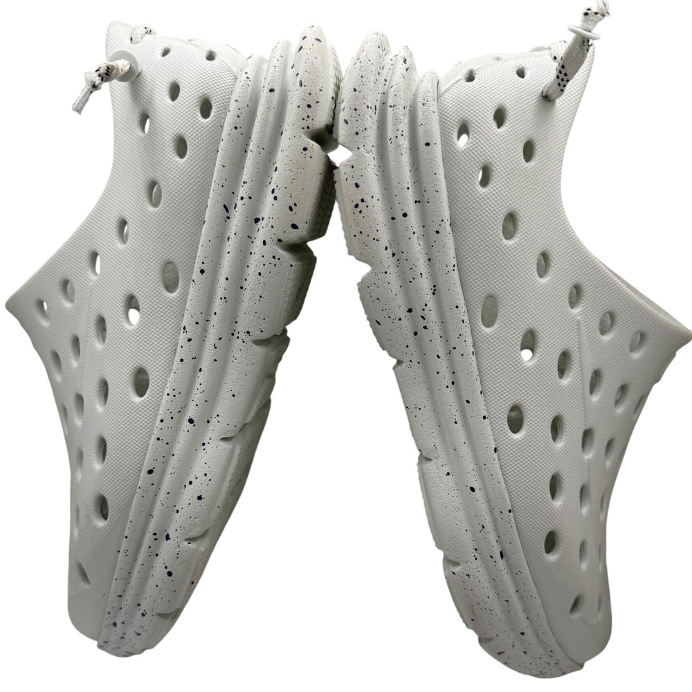 KANE Revive Shoes Unisex Cloud Gray/Purple Speckle, Men's Size 4, Women's Size 6